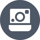 پیش‌نمایش فایل polaroid-camera-1 از پک آیکون های تک رنگ زیبا