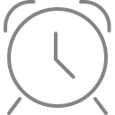 پیش‌نمایش فایل alarmclock-1 از پک آیکون های وب سبک خطی رایگان