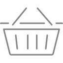 پیش‌نمایش فایل basket-360 از پک آیکون های وب سبک خطی رایگان