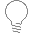 پیش‌نمایش فایل bulb-764 از پک آیکون های وب سبک خطی رایگان