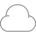 پیش‌نمایش فایل cloud-3603 از پک آیکون های وب سبک خطی رایگان