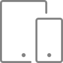 پیش‌نمایش فایل mobile-1258 از پک آیکون های وب سبک خطی رایگان