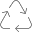 پیش‌نمایش فایل recycle-271 از پک آیکون های وب سبک خطی رایگان
