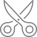پیش‌نمایش فایل scissors-126 از پک آیکون های وب سبک خطی رایگان