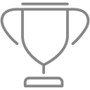 پیش‌نمایش فایل trophy-496 از پک آیکون های وب سبک خطی رایگان