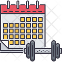 پیش‌نمایش فایل gym-schedule-1 از پک ورزش - خطی توپر
