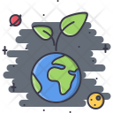 پیش‌نمایش فایل global-planet از پک طبیعت - خطی توپر