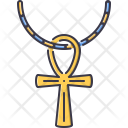 پیش‌نمایش فایل cross-necklace از پک فرهنگ - خطی توپر