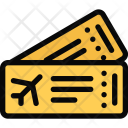 پیش‌نمایش فایل airplane-tickets-beach-holidays-camping-travel-1 از پک ساحل و کمپینگ - رنگی