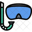 پیش‌نمایش فایل diving-mask-beach-holidays-camping-travel-1 از پک ساحل و کمپینگ - رنگی