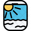 پیش‌نمایش فایل porthole-airplane-beach-holidays-camping-travel-1 از پک ساحل و کمپینگ - رنگی