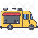 پیش‌نمایش فایل food-truck-2 از پک حمل‌ونقل - خطی توپر