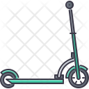 پیش‌نمایش فایل scooter-73 از پک حمل‌ونقل - خطی توپر