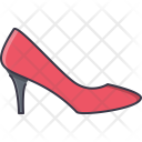 پیش‌نمایش فایل high-heel-sandal از پک پوشاک - خطی توپر