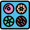 پیش‌نمایش فایل donuts-candy-shop-cafe-candies-confection از پک کافه - رنگی