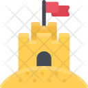 پیش‌نمایش فایل sand-castle از پک ساحل و کمپینگ