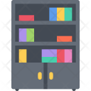 پیش‌نمایش فایل bookcase-28 از پک مبلمان - فلت