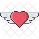 پیش‌نمایش فایل heart-wing-1 از پک عشق - خطی توپر