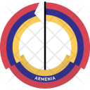 پیش‌نمایش فایل armenia-country-flag-badge-nation-empire از پک پرچم‌ها - فلت