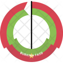 پیش‌نمایش فایل burkina-faso-country-flag-badge-nation-empire از پک پرچم‌ها - فلت
