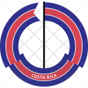 پیش‌نمایش فایل costa-rica-country-flag-badge-nation-empire از پک پرچم‌ها - فلت