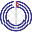 پیش‌نمایش فایل cuba-country-flag-badge-nation-empire از پک پرچم‌ها - فلت