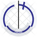 پیش‌نمایش فایل finland-country-flag-badge-nation-empire از پک پرچم‌ها - فلت