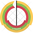 پیش‌نمایش فایل lithuania-country-flag-badge-nation-empire از پک پرچم‌ها - فلت