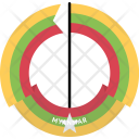 پیش‌نمایش فایل myanmar-country-flag-badge-nation-empire از پک پرچم‌ها - فلت