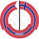 پیش‌نمایش فایل norway-country-flag-badge-nation-empire از پک پرچم‌ها - فلت