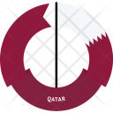 پیش‌نمایش فایل qatar-country-flag-badge-nation-empire از پک پرچم‌ها - فلت