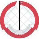 پیش‌نمایش فایل singapore-country-flag-badge-nation-empire از پک پرچم‌ها - فلت