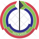 پیش‌نمایش فایل south-africa-country-flag-badge-nation-empire از پک پرچم‌ها - فلت