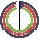 پیش‌نمایش فایل south-sudan-country-flag-badge-nation-empire از پک پرچم‌ها - فلت