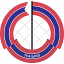 پیش‌نمایش فایل thailand-country-flag-badge-nation-empire از پک پرچم‌ها - فلت