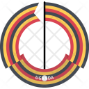 پیش‌نمایش فایل uganda-country-flag-badge-nation-empire از پک پرچم‌ها - فلت