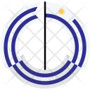 پیش‌نمایش فایل uruguay-country-flag-badge-nation-empire از پک پرچم‌ها - فلت