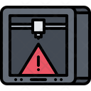 پیش‌نمایش فایل printing-alert-5870648 از پک پرینتر سه‌بعدی