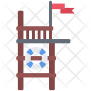 پیش‌نمایش فایل lifeguard-tower-5882287 از پک شنا