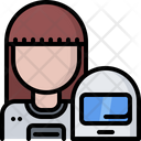 پیش‌نمایش فایل female-astronaut-5876284 از پک فضا