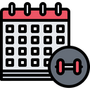 پیش‌نمایش فایل gym-schedule-5878476 از پک باشگاه ورزشی