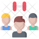 پیش‌نمایش فایل gym-group-5878620 از پک باشگاه ورزشی