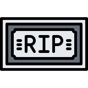 پیش‌نمایش فایل rip-plaque-5905925 از پک مراسم خاکسپاری