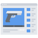پیش‌نمایش فایل gun-video-5915960 از پک تفنگ و فروشگاه