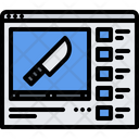 پیش‌نمایش فایل knife-video-website-5916087 از پک چاقو