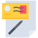 پیش‌نمایش فایل envelope-mark-5931291 از پک اداره پست