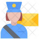 پیش‌نمایش فایل female-postman-5931322 از پک اداره پست