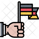 پیش‌نمایش فایل germany-flag-hand-5925054 از پک اکتبرفست