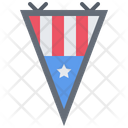 پیش‌نمایش فایل pennant-america-flag-5924974 از پک ایالات متحده آمریکا