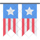 پیش‌نمایش فایل pennant-america-flag-5924975 از پک ایالات متحده آمریکا